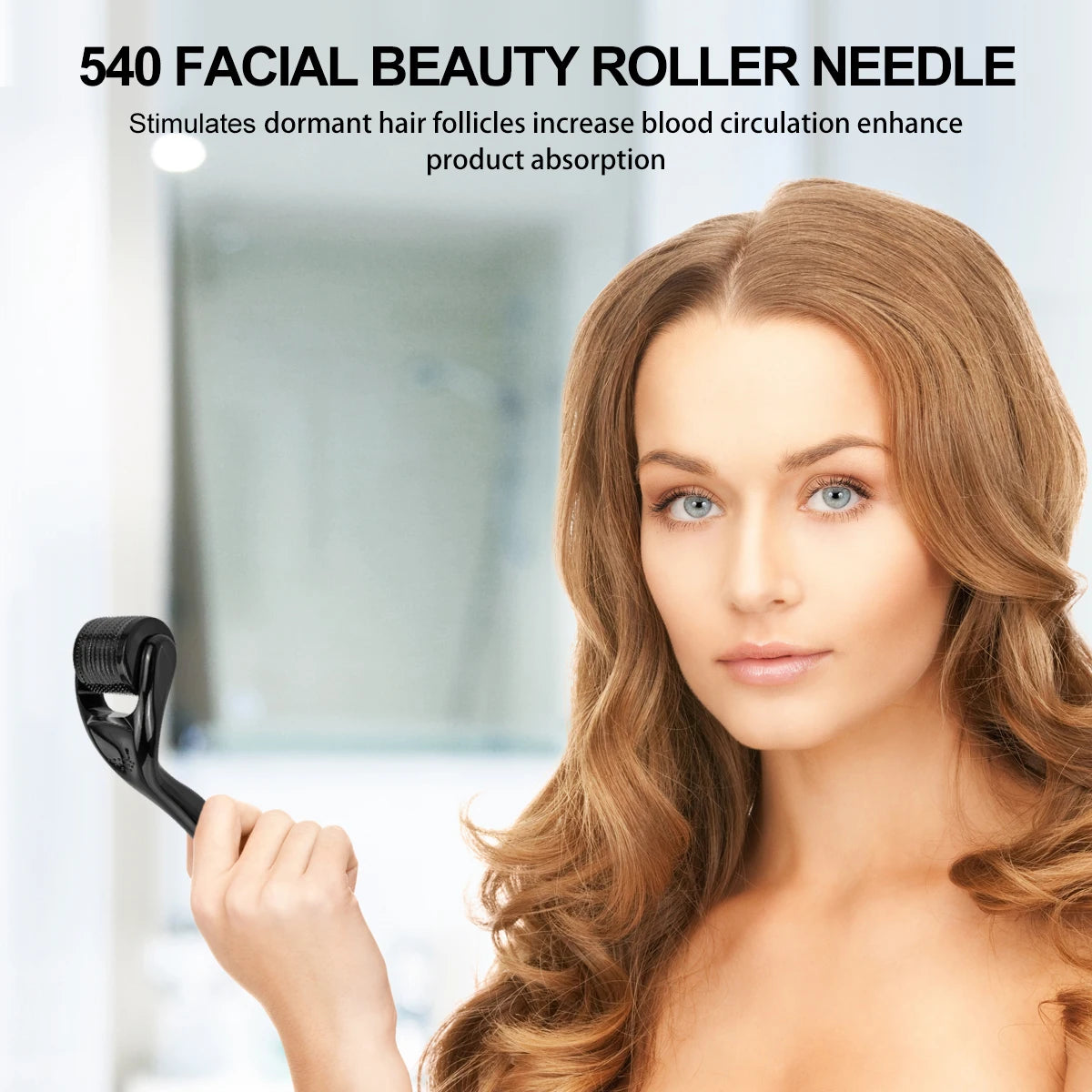 Rolo de Microagulha Derma Roller